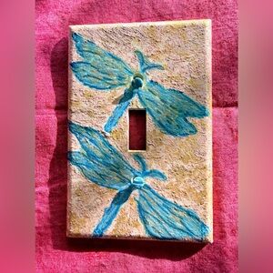 Dragonfly Light Switch Cover